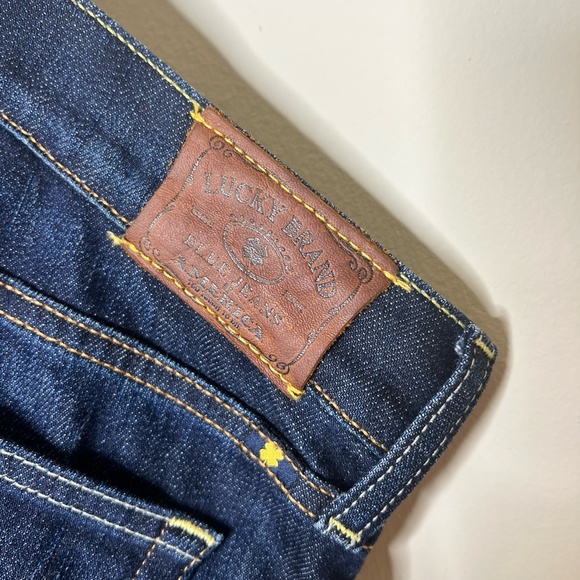 Y2K Lucky Brand “Classic Rider” Mid-Rise Bootcut Dark Wash Jeans - Picture 5 of 8